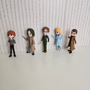 Wizarding World of Harry Potter Magical Minis Hogwarts figures. Lot of 5
